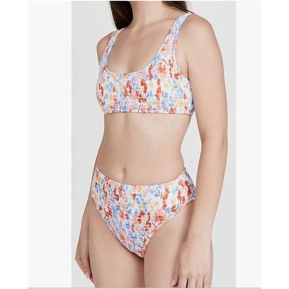 L*Space Bitsy Smocked Bottom and Bralette Bikini Top - Picture 16 of 16